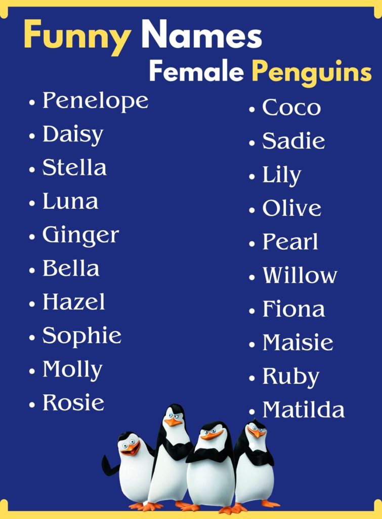 Female Penguins Names 