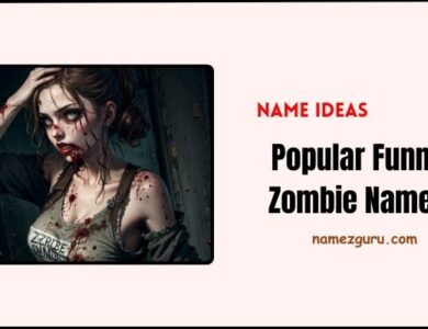 Funny Zombie Names