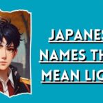 Japanese Names That Mean Light