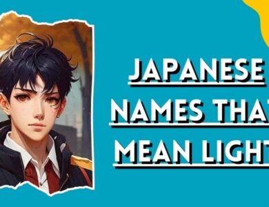 Japanese Names That Mean Light