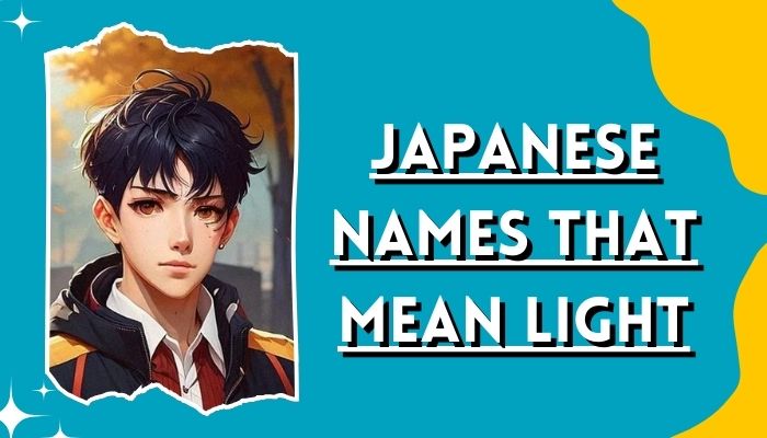 Japanese Names That Mean Light